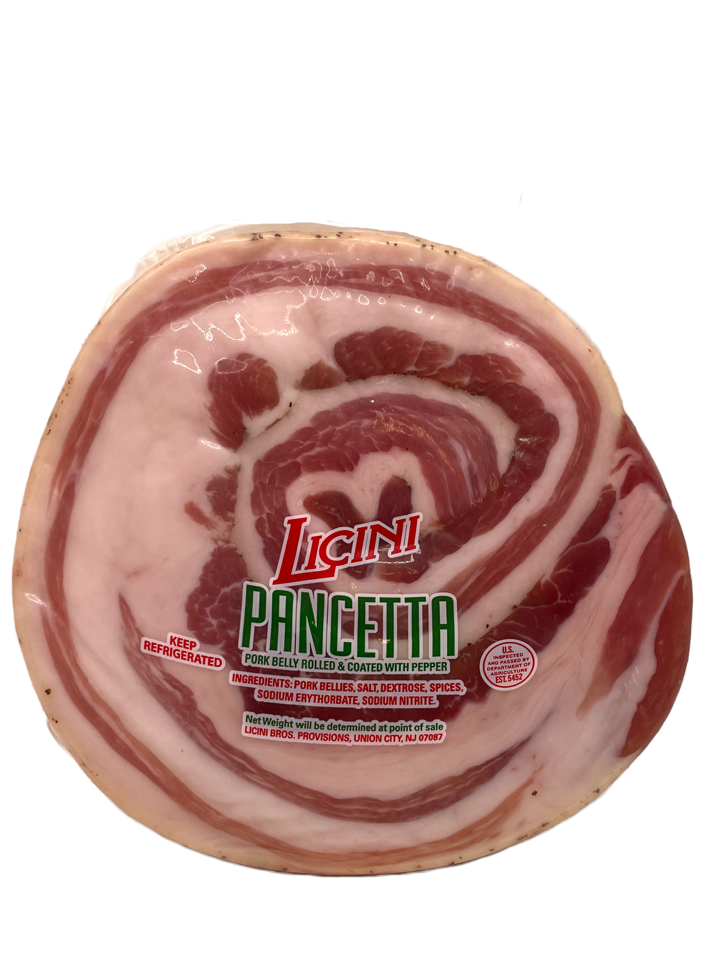 Licini Brothers Pancetta